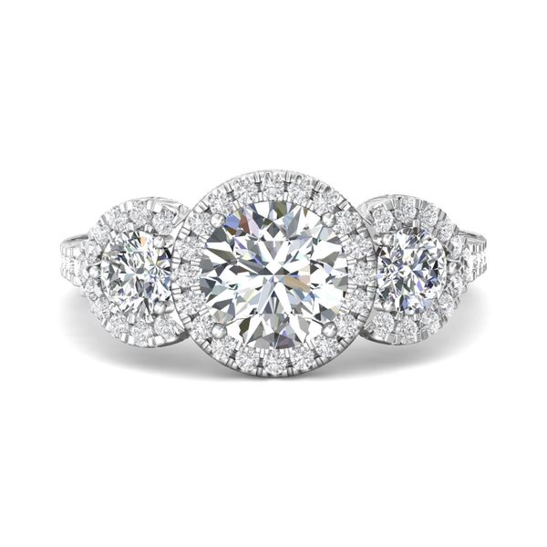 Platinum FlyerFit Encore Engagement Ring Becky Beauchine Kulka Diamonds and Fine Jewelry Okemos, MI