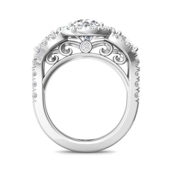 18K White Gold FlyerFit Encore Engagement Ring Image 3 Becky Beauchine Kulka Diamonds and Fine Jewelry Okemos, MI