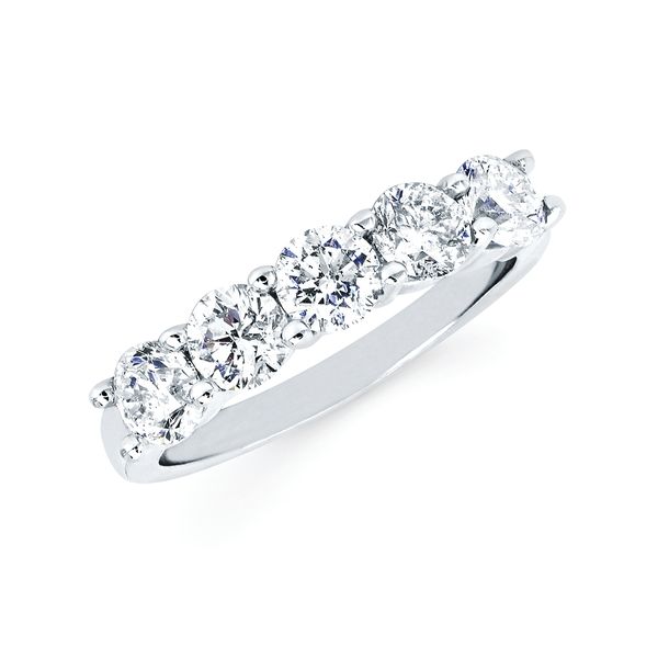 14k White Gold Anniversary Band Timmreck & McNicol Jewelers McMinnville, OR