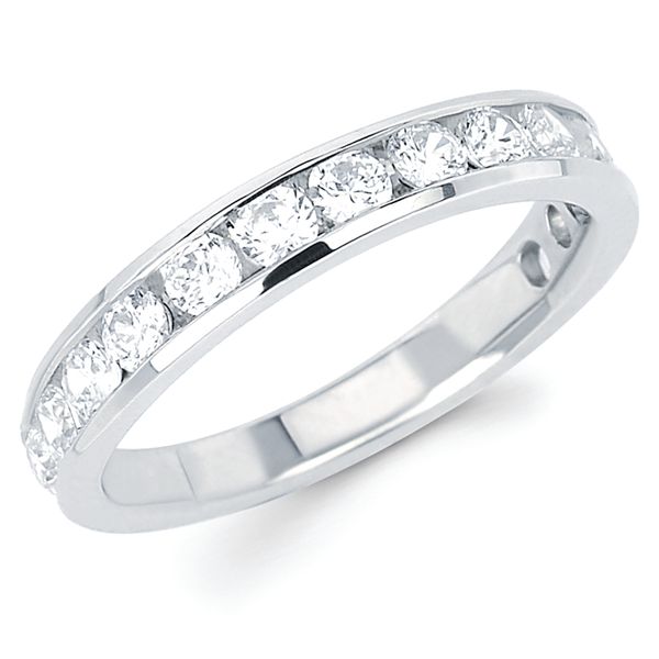 14k White Gold Anniversary Ring Jones Jeweler Celina, OH