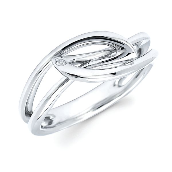 Sterling Silver Diamond Fashion Ring Graham Jewelers Wayzata, MN