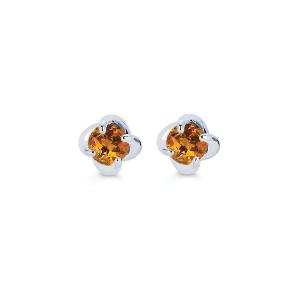 14k White Gold Diamond Earrings Graham Jewelers Wayzata, MN