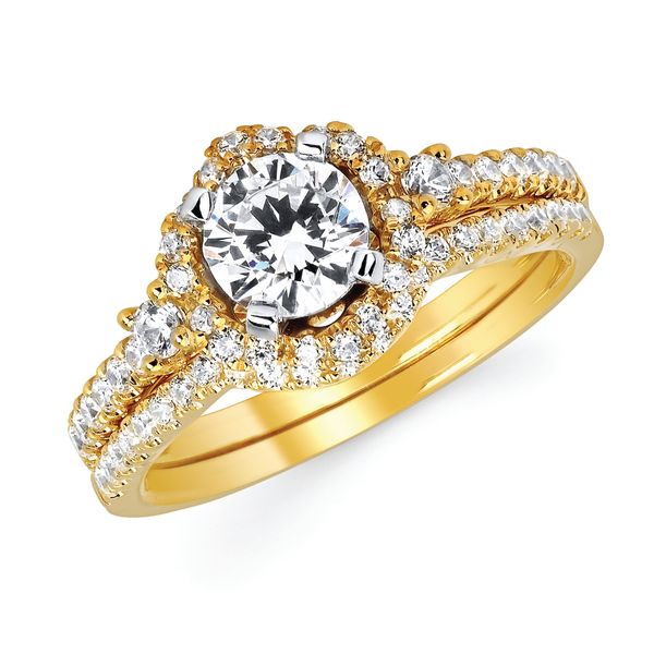 14k Yellow Gold Bridal Set Dondero's Jewelry Vineland, NJ