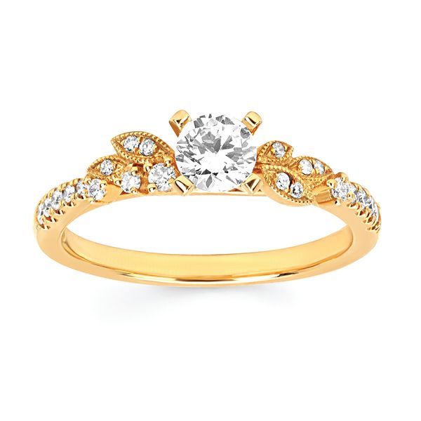 14k Yellow Gold Bridal Set Image 2 Chipper's Jewelry Bonney Lake, WA
