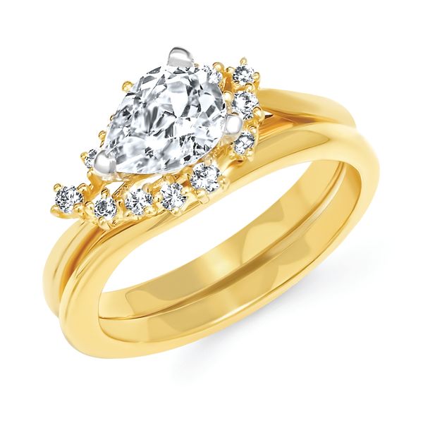 14k Yellow Gold Bridal Set Beckman Jewelers Inc Ottawa, OH