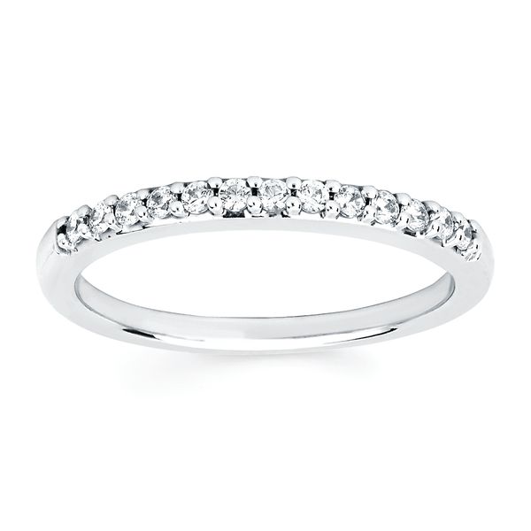14k White Gold Bridal Set Image 3 Timmreck & McNicol Jewelers McMinnville, OR