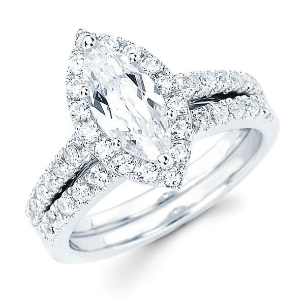 14k White Gold Engagement Ring Atlanta West Jewelry Douglasville, GA