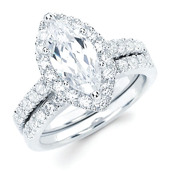 14k White Gold Engagement Ring Jim's Jewelers Tyler, TX