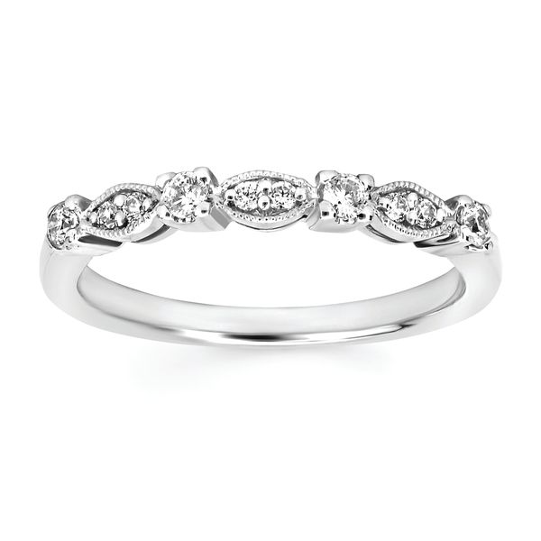 14k White Gold Bridal Set Image 3 Timmreck & McNicol Jewelers McMinnville, OR