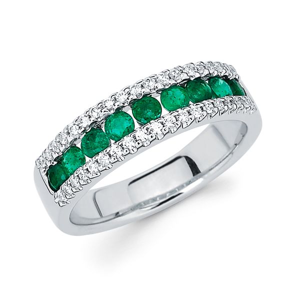 14k White Gold Gemstone Fashion Ring B & L Jewelers Danville, KY