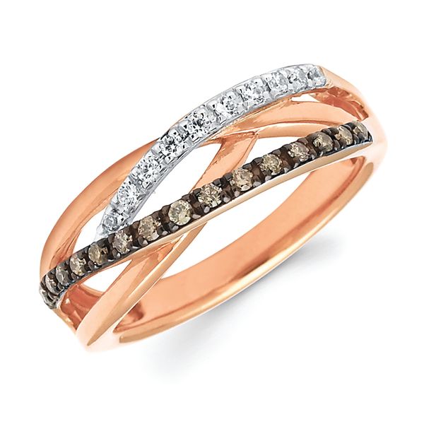 14k Rose Gold Fashion Ring Lewis Jewelers, Inc. Ansonia, CT