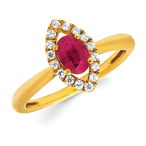 14k Yellow Gold Gemstone Ring Ware's Jewelers Bradenton, FL