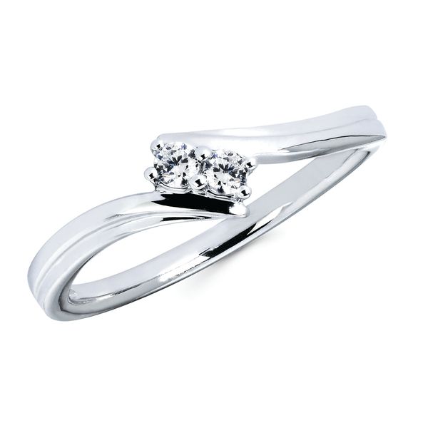 10k White Gold Diamond Fashion Ring David Mann, Jeweler Geneseo, NY