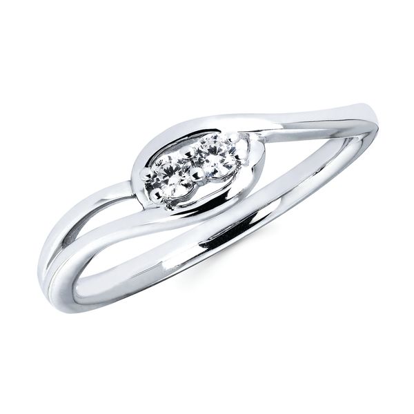 10k White Gold Diamond Fashion Ring McCoy Jewelers Bartlesville, OK