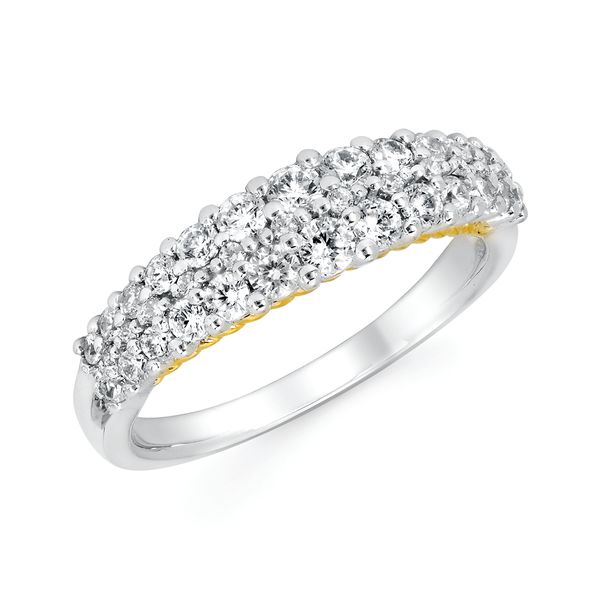 14k White & Yellow Gold Fashion Ring Jimmy Smith Jewelers Decatur, AL