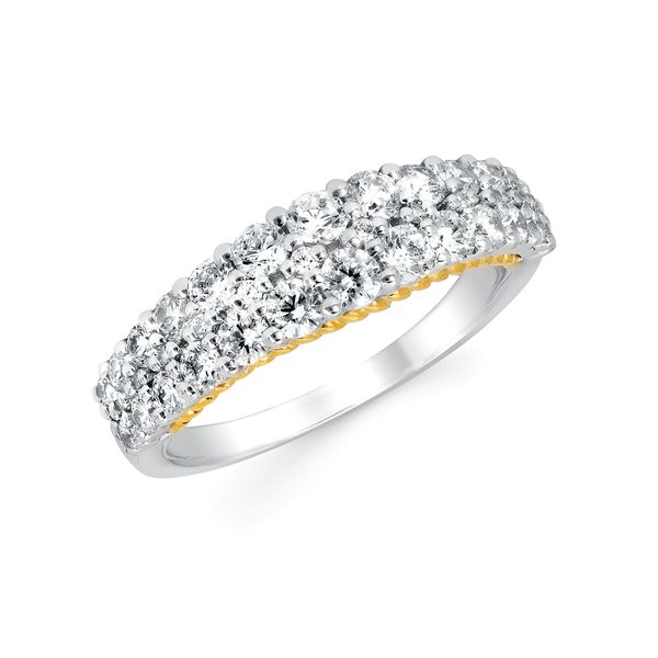 14k White & Yellow Gold Fashion Ring Jimmy Smith Jewelers Decatur, AL