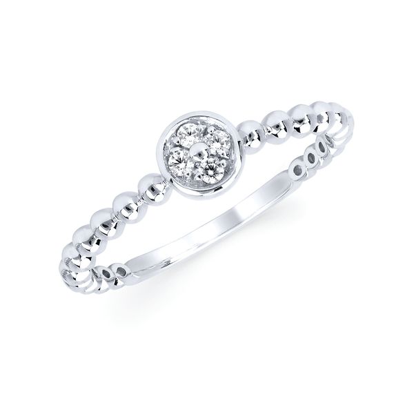 10k White Gold Fashion Ring Woelk's House of Diamonds Russell, KS