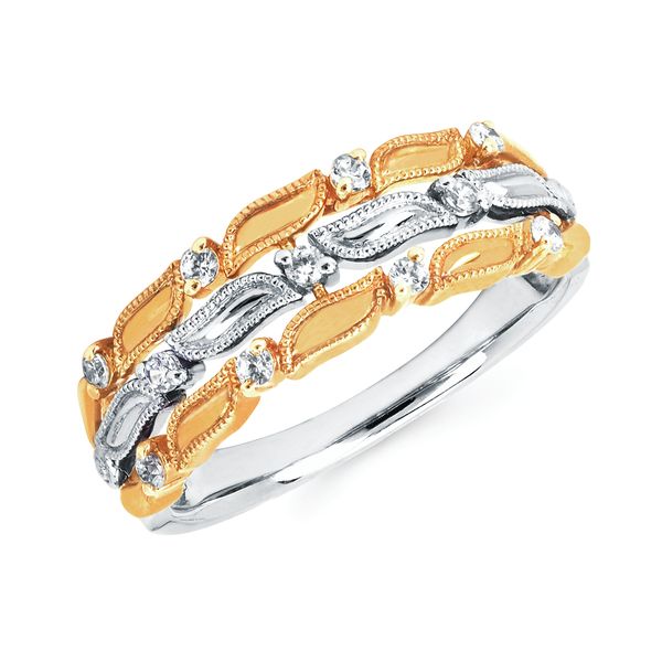 14k White & Yellow Gold Fashion Ring Atlanta West Jewelry Douglasville, GA