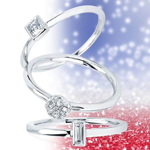 14k White Gold Fashion Ring Image 5 David Mann, Jeweler Geneseo, NY