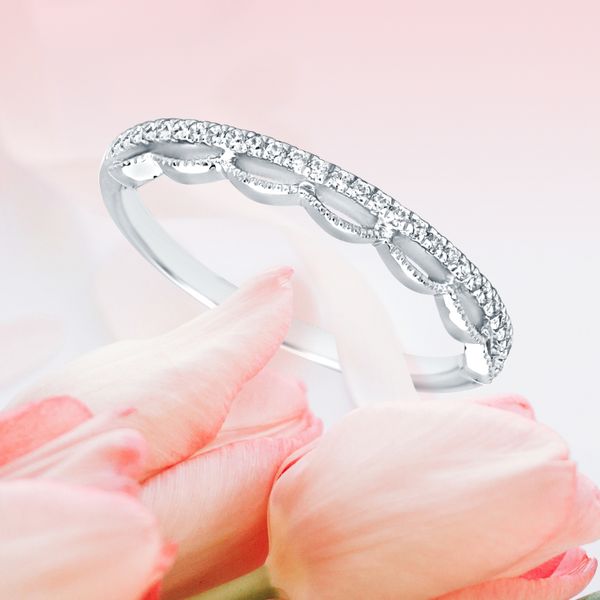 14k White Gold Fashion Ring Image 3 Selman's Jewelers-Gemologist McComb, MS