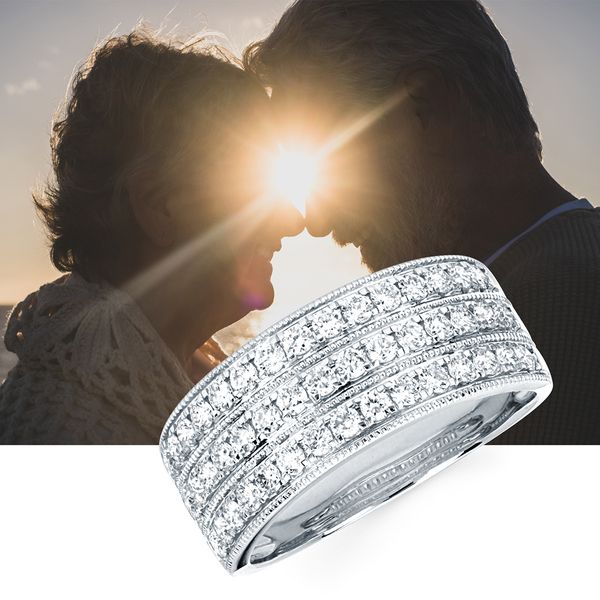 14k White Gold Fashion Ring Image 5 Adler's Diamonds Saint Louis, MO