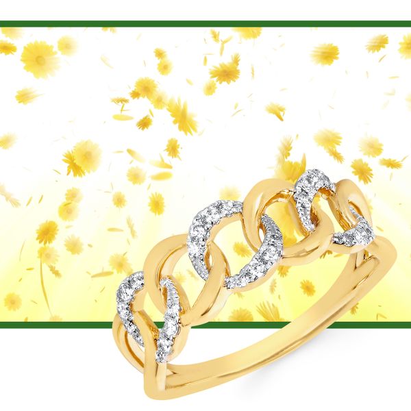 14k Yellow Gold Fashion Ring Image 2 Scirto's Jewelry Lockport, NY