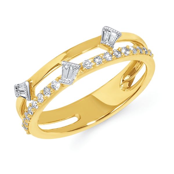 14k Yellow Gold Fashion Ring David Mann, Jeweler Geneseo, NY