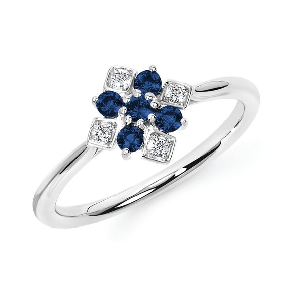 14k White Gold Gemstone Ring Becky Beck's Jewelry DeKalb, IL