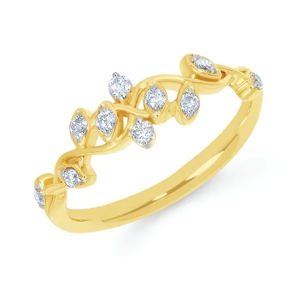 14k Yellow Gold Fashion Ring