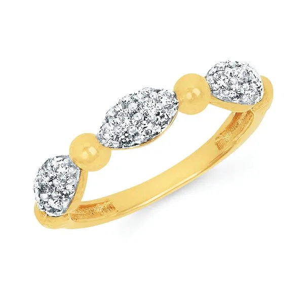 14k Yellow Gold Fashion Ring