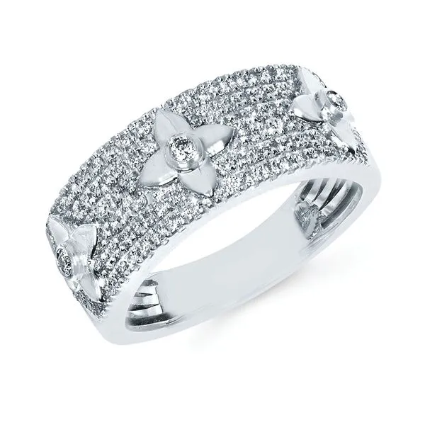 14k White Gold Fashion Ring