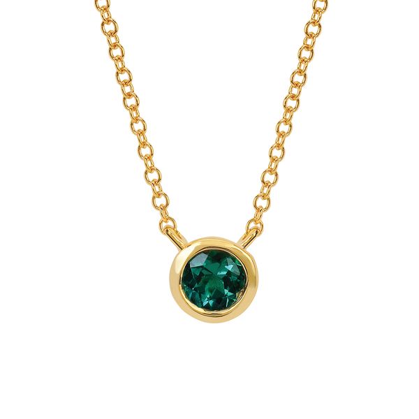 10k Yellow Gold Gemstone Pendant J. Anthony Jewelers Neenah, WI