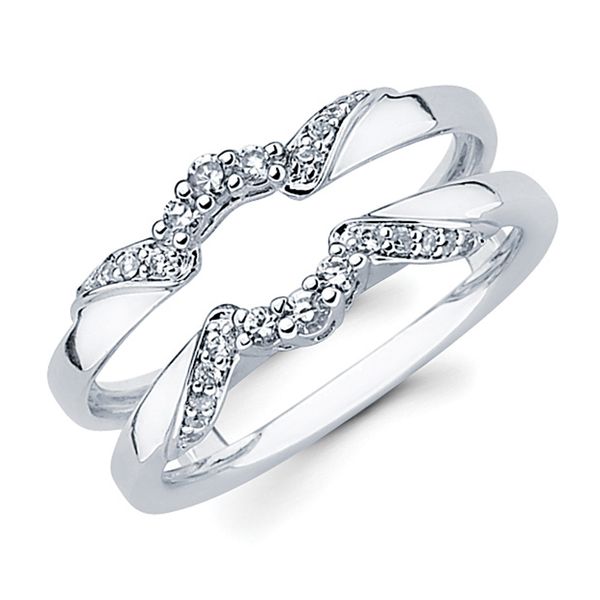 14k White Gold Ring Insert Daniel Jewelers Brewster, NY