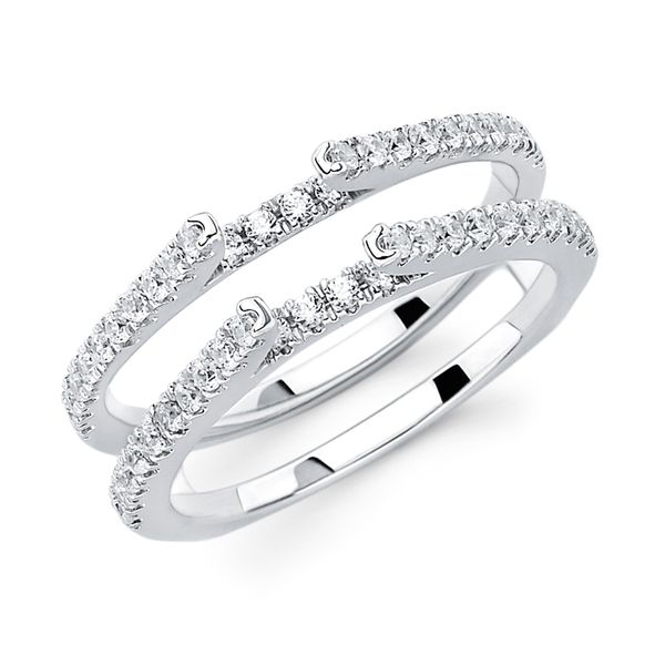 14k White Gold Ring Insert Avitabile Fine Jewelers Hanover, MA