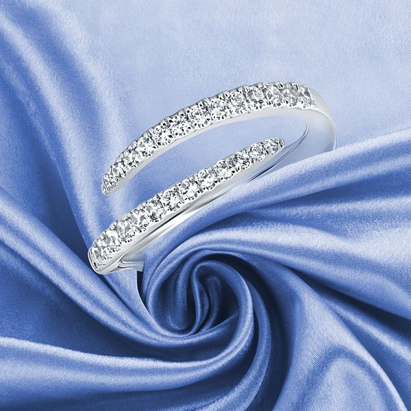 14k White Gold Ring Insert Image 3 Scirto's Jewelry Lockport, NY