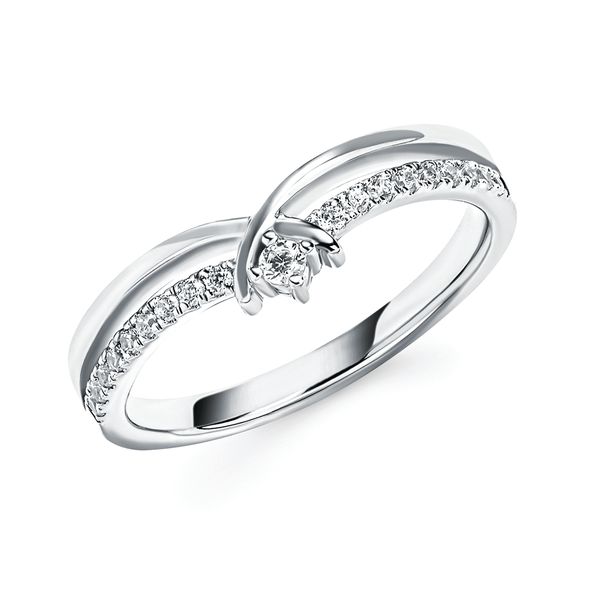 14k White Gold Diamond Wedding Band Jones Jeweler Celina, OH