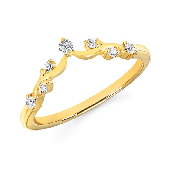 14k White Gold Diamond Wedding Band David Mann, Jeweler Geneseo, NY