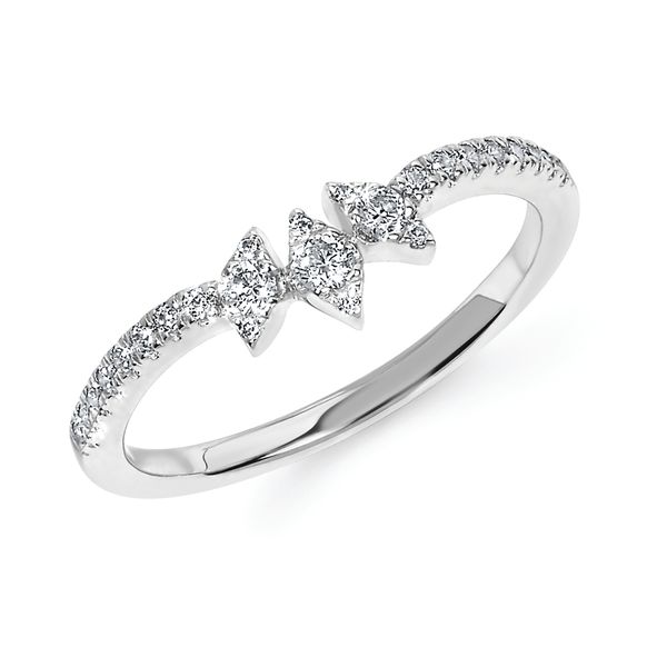 14k White Gold Diamond Wedding Band J. Anthony Jewelers Neenah, WI