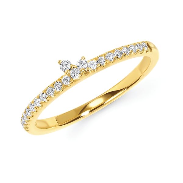 14k Yellow Gold Diamond Wedding Band Trenton Jewelers Ltd. Trenton, MI