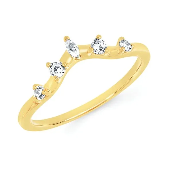 14k Yellow Gold Wrap Ring