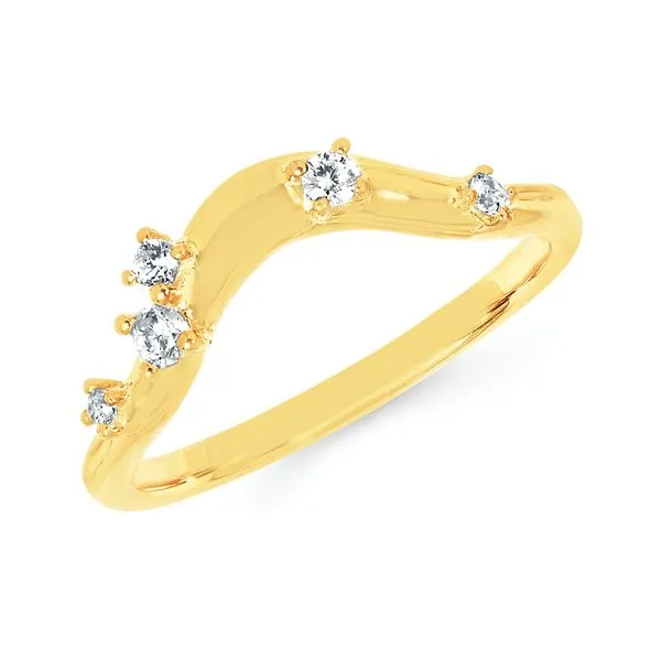 14k Yellow Gold Wrap Ring