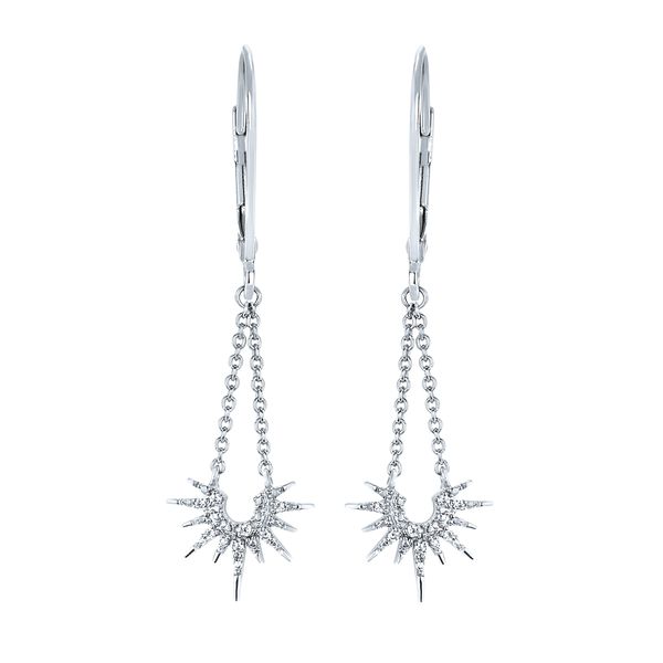 Sterling Silver Diamond Earrings Z's Fine Jewelry Peoria, AZ
