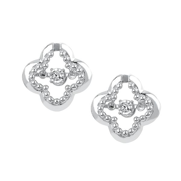Sterling Silver Diamond Earrings Elliott Jewelers Waukon, IA