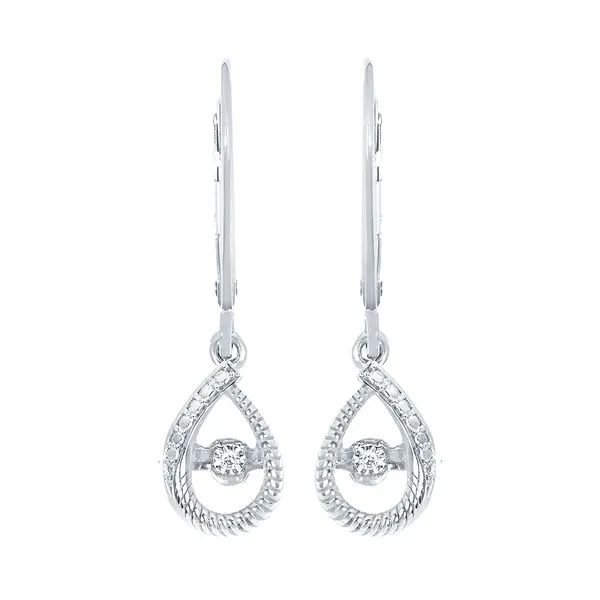 Sterling Silver Diamond Pendant
