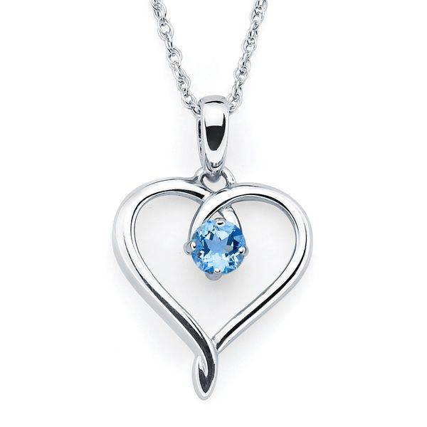 Sterling Silver Heart Pendant J. West Jewelers Round Rock, TX