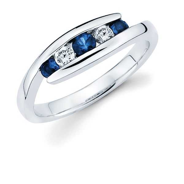 14k White Gold Gemstone Fashion Ring Becky Beck's Jewelry DeKalb, IL