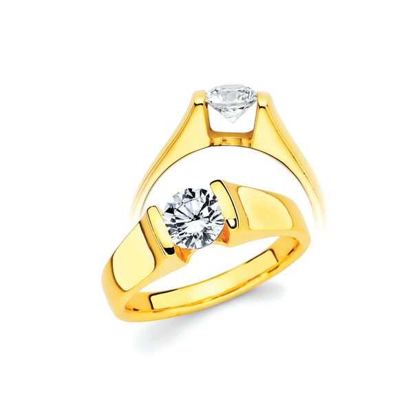 14k Yellow Gold Bridal Set B & L Jewelers Danville, KY