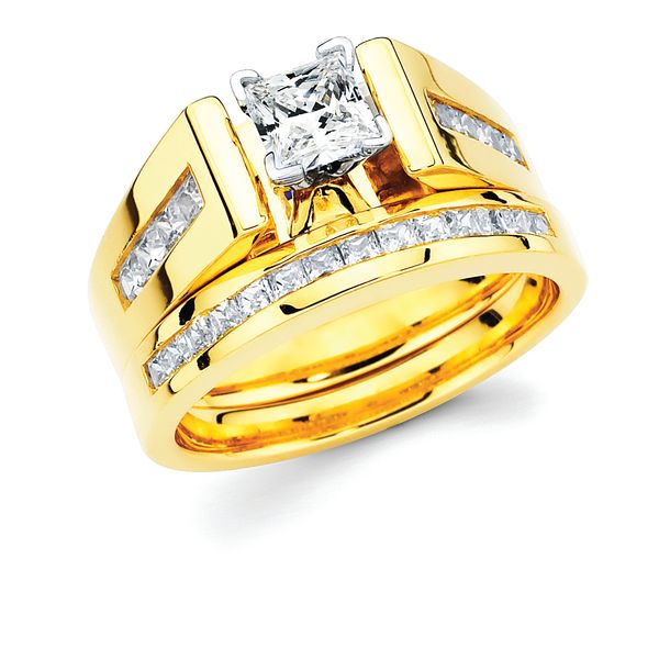 14k Yellow Gold Engagement Ring Karadema Inc Orlando, FL