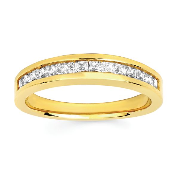 14k Yellow Gold Bridal Set Image 3 Beckman Jewelers Inc Ottawa, OH
