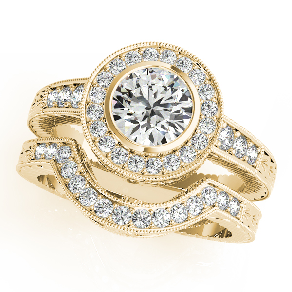 RB Signature The Stella 14k Yellow Gold Diamond Engagement Ring Setting 1/5  ct. tw. | Robbins Brothers